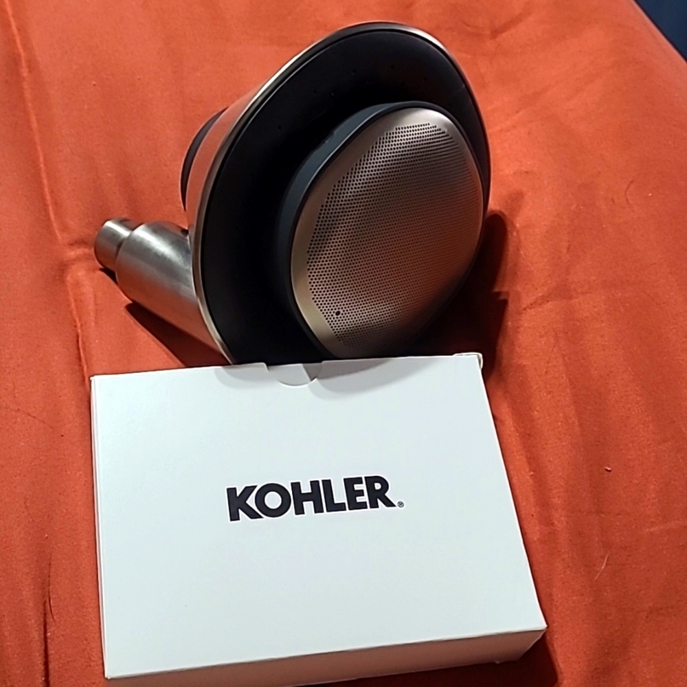 Kohler Bluetooth showerhead speaker